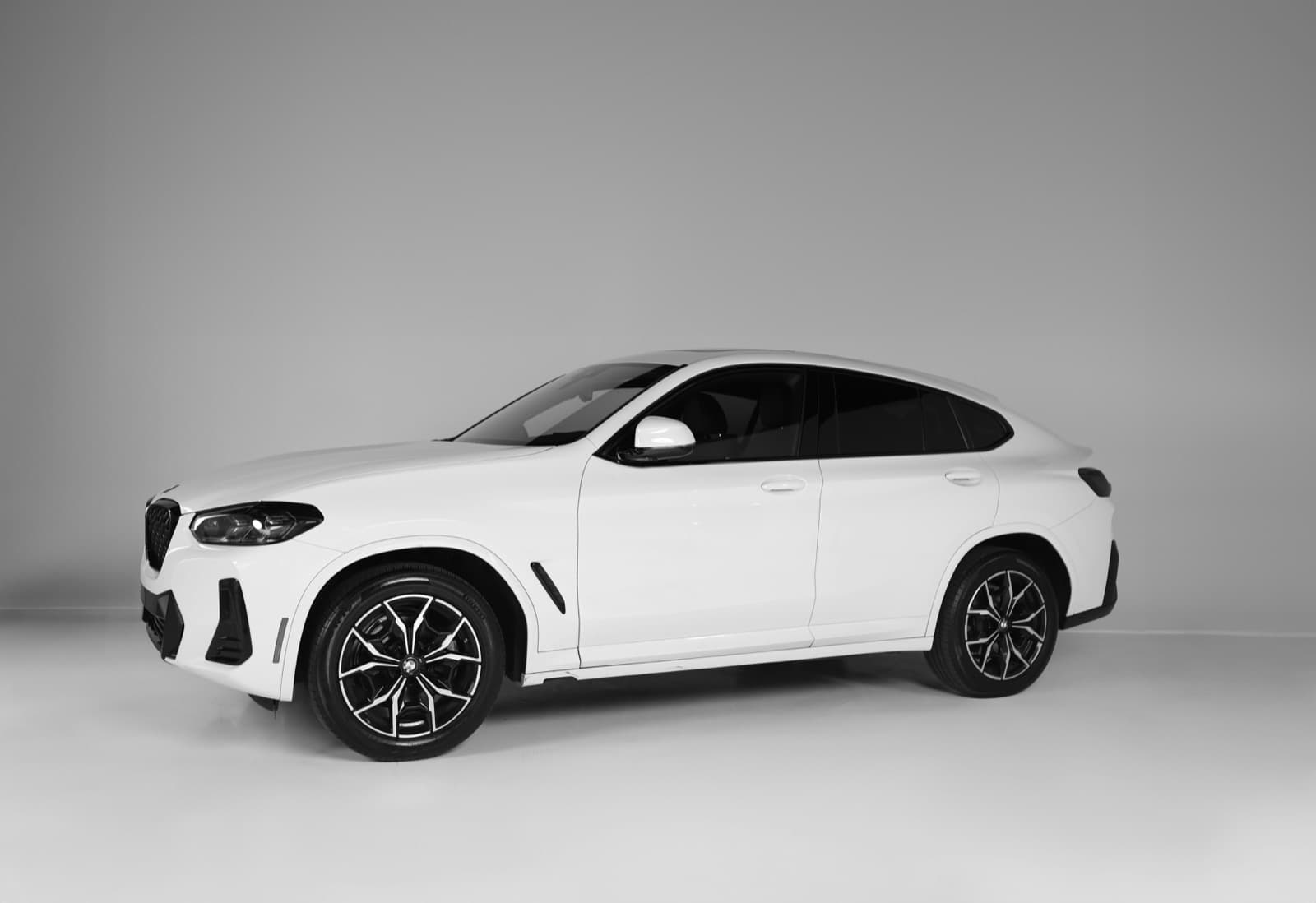 Vehicle after tint — dark windows